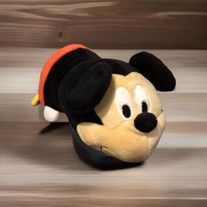Disney Mickey & Minnie Mouse Flip a Zoo Plush Stuffed Animal 14” Reversable
